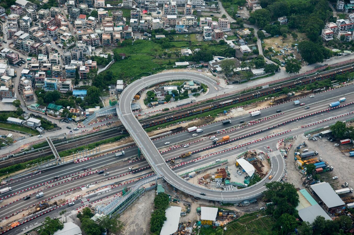 Widening of Fanling Highway from Tai Hang to Wo Hop Shek Interchange